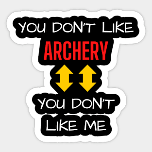 Archery Sticker